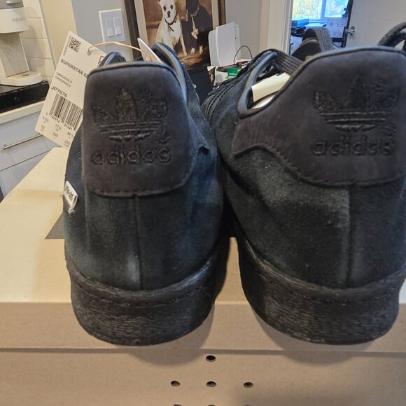 Adidas Men's Song for the Mute x Superstar 82 Mens Size 10.5 Black |JP7676| NEW - Picture 6 of 9